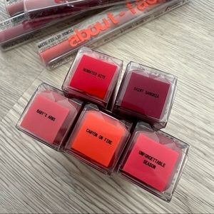 about-face Liquid Lipstick Bundle (SOME ITEMS HAVE SOLD, READ DESCRIPTION)
